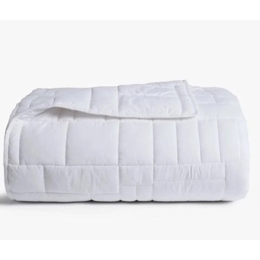 Full/Queen Cozy Block Quilt White - Parachute